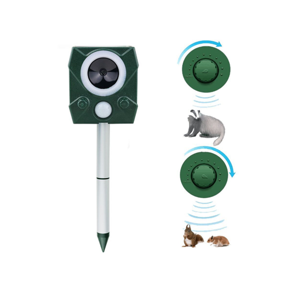 Outdoor Solar Waterproof Ultrasonic Mouse Repellent Animal Repellent Insect Repellent Mo