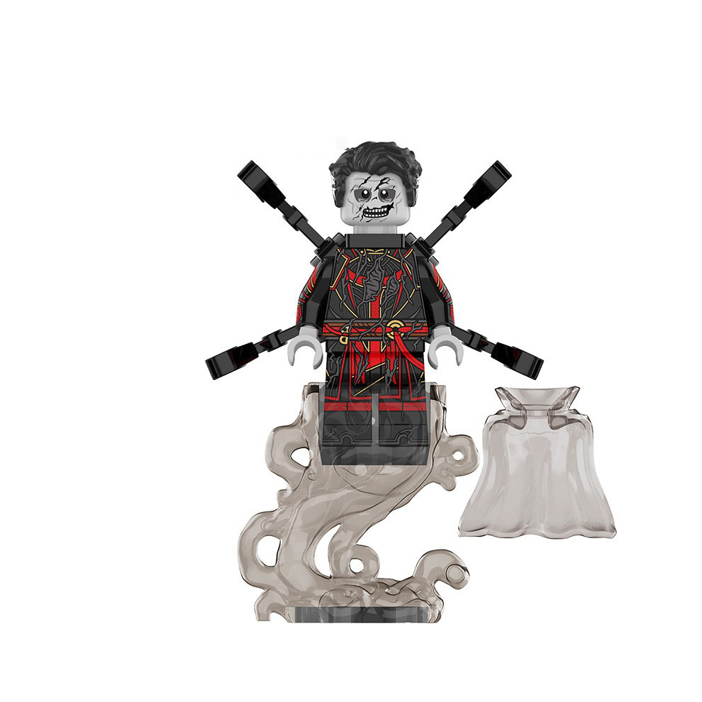 8pcs Superhero Doctor Strange Scarlet Witch Action Figure Mini Building Blocks