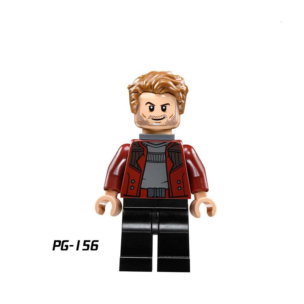 Guardians of the Galaxy Building Block Minifigures Star Hero Collectible Toy for Improve Hands on Ability Develop Brain Toy as Kids Birthday Christmas Gifts 9pcs Set