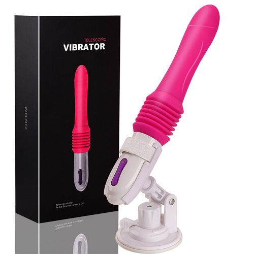 Sex Toys for Women Electric Sex Machine Dildo Vibrator G spot Stimulator Gun for Anal Prostate Automatic Thrusting Heating Wireless Remote Control Hands-Free with Strong Suction Cup
