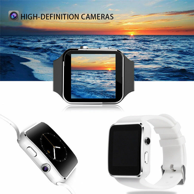 Camera Bluetooth Smart Watch Support SIM Card Facebook For Universal Mobile Phone