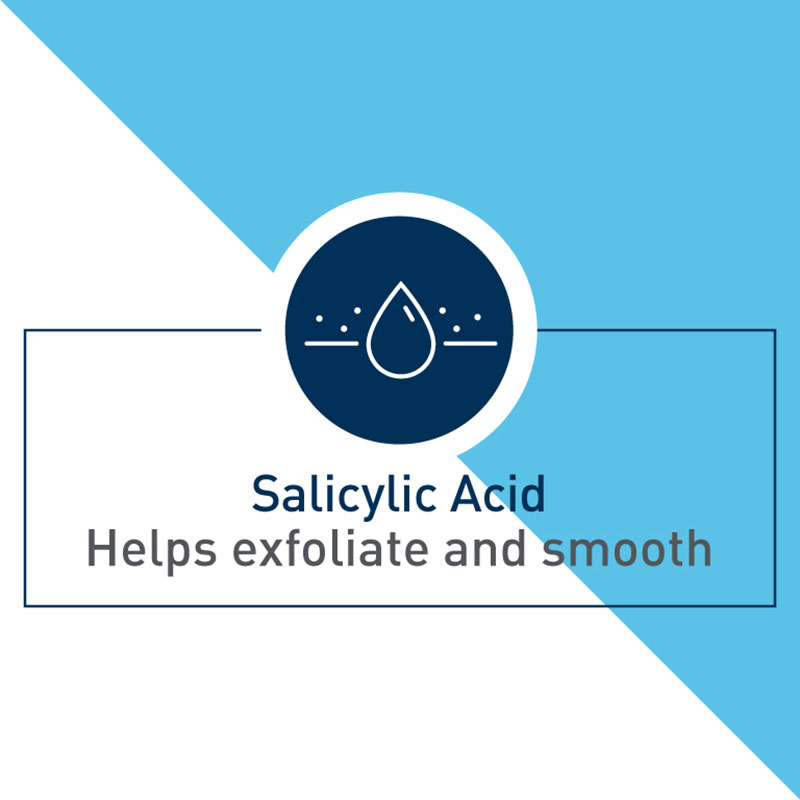 CeraVe SA Smoothing Cleanser with Salicylic Acid for Dry Rough and Bumpy Skin 236ml