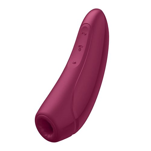 SatisfyerCurvy 1 Connect App Clitoral Sucker Pressure Wave Vibrator Sex Toys for Her  Adult Toys Massager G Spot Vagina Clitoral Stimulation Sucking
