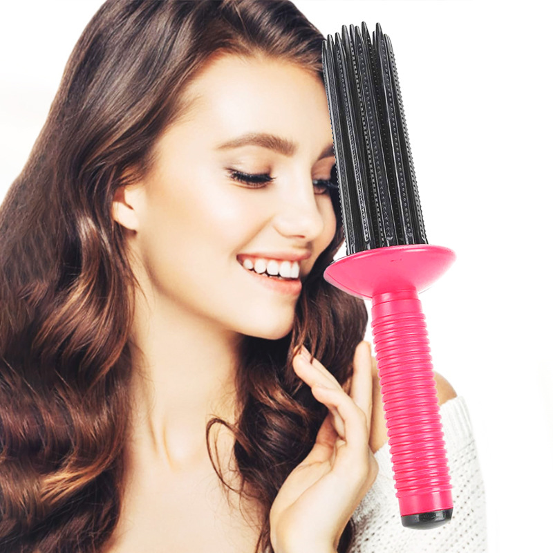 Hair Fluffy Curling Brush Hair Curling Roll Comb for Women Girls Comb Hair Dryer Accessories