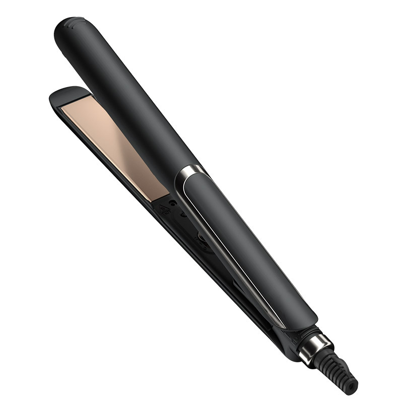 (Green) Mini Salon Ceramic Travel Hair Straightener Multi Voltage Dynamic Hair Styling Devices Portable  Mini Comb