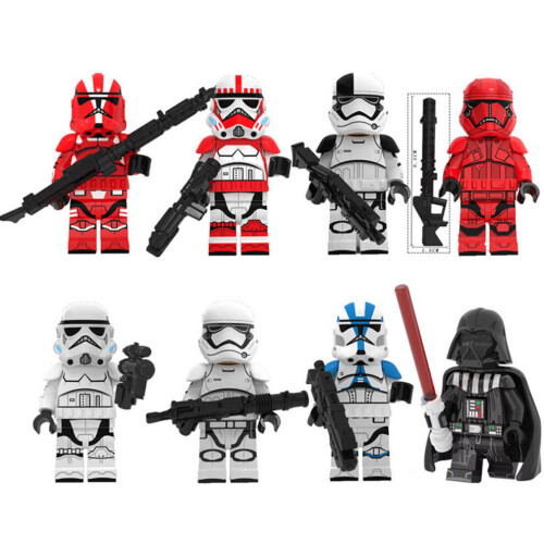 Star Wars Building Blocks Mini Action Figures Fit Lego