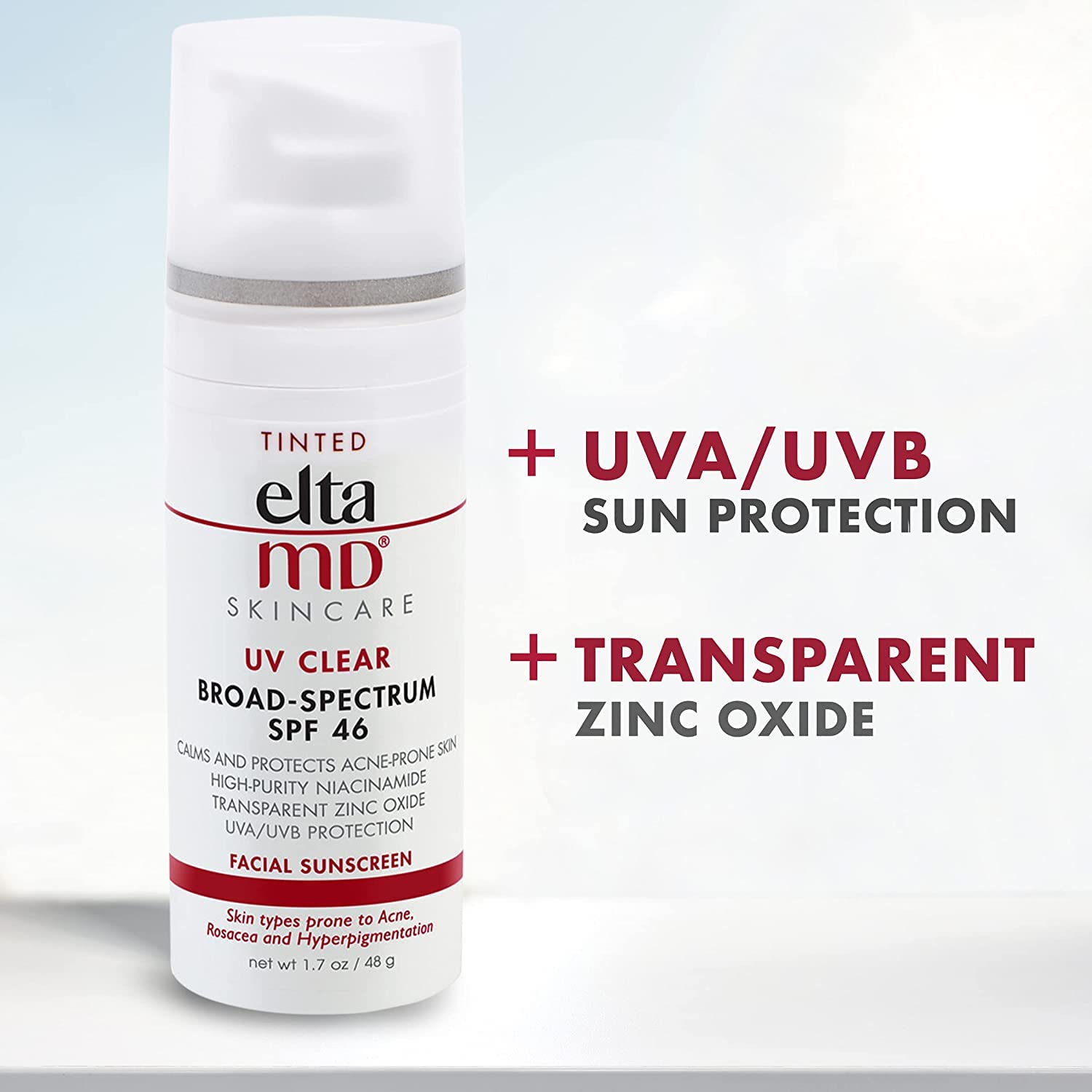 EltaMD UV Clear Broad-Spectrum SPF 46 Tinted Facial Sunscreen