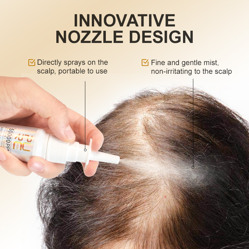 PURC Biotin Hair Growth Products for Men Women Hair Loss Treatment Fast Grow Hair Spray Regrowth Thicken Oil  Scalp Treatment Anti Hair Loss Hair Care