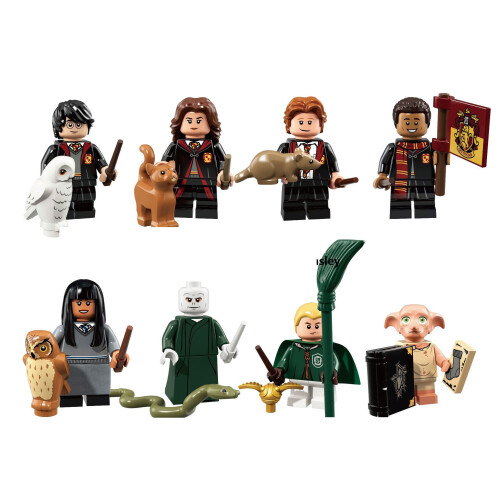 8pcs Harry Potter Voldemort Elves Dobby Assembled Man Toys Childrens Toys Mini Figures