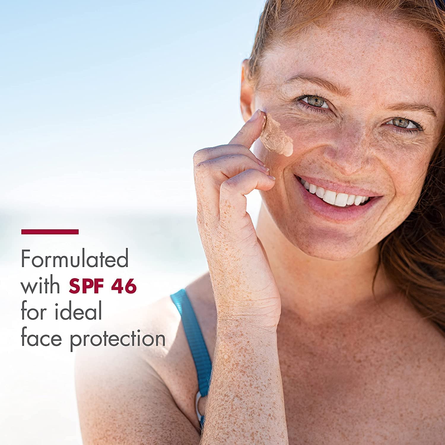 UV Clear Facial Sunscreen SPF 46 - For Skin Types Prone To Acne, Rosacea & Hyperpigmentation - Tinted - 48g-1.7oz