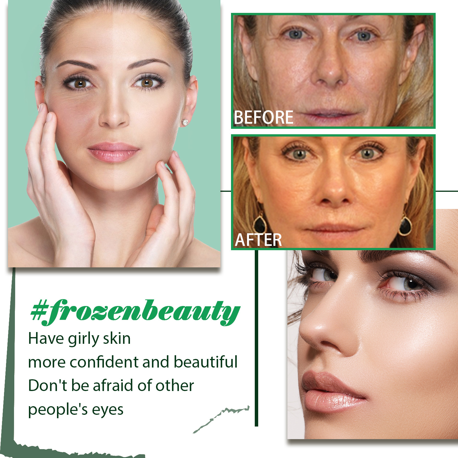 (1 PC) Collagen Boost Serum Anti Rrinkle Essence Anti Aging Face Lifting Fade Fine Lines Moisturizing Hyaluronic Acid Facial Essence Wrinkle Remover Skin Care