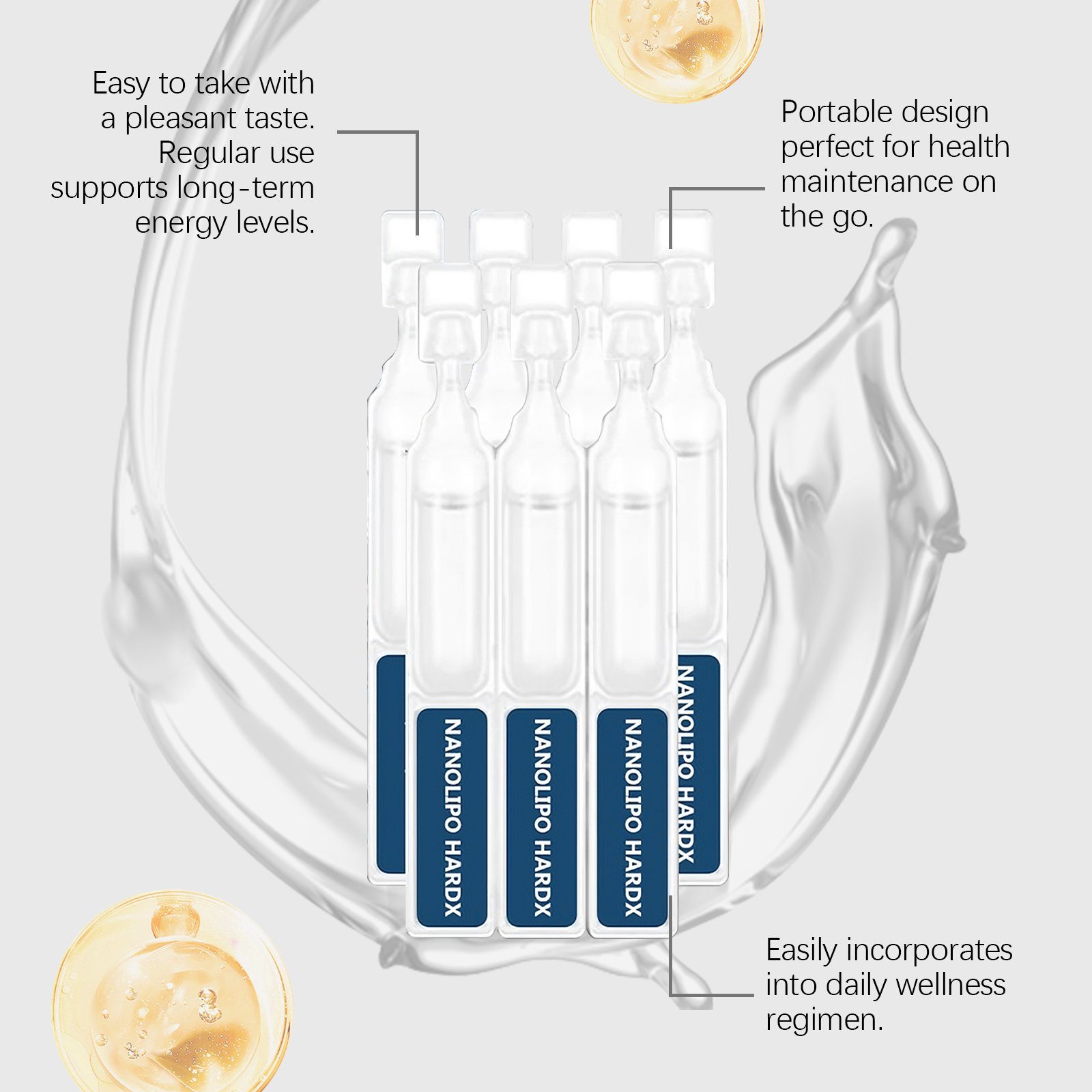 Male Booster Drops Erectile Function Support Enhances Blood Flow Optimizes Hormones Improves Stamina Dual-Action
