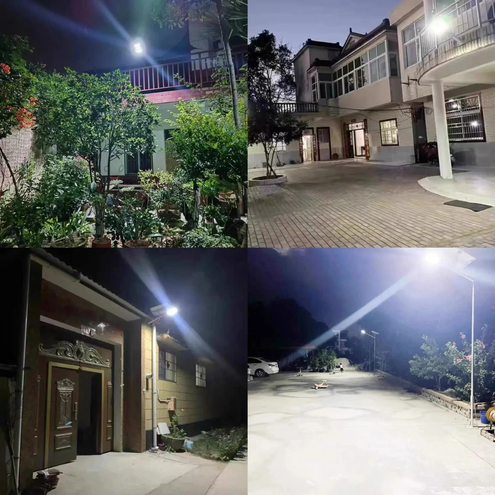 Solar LED lamp 55led 300000lm motion detector IP65 garden street light
