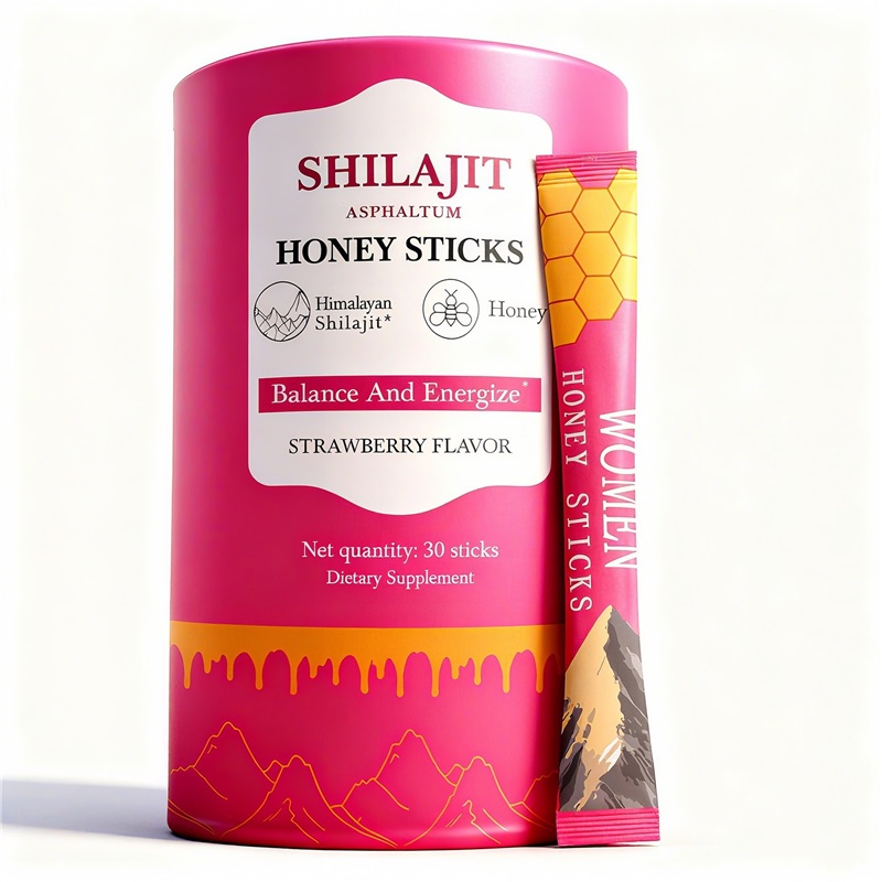 Shilajit Honey Stick Pot For Daily Balance And Full Body Natural Energy Boost Pure Shilajit Infused Portable Honey Sticks