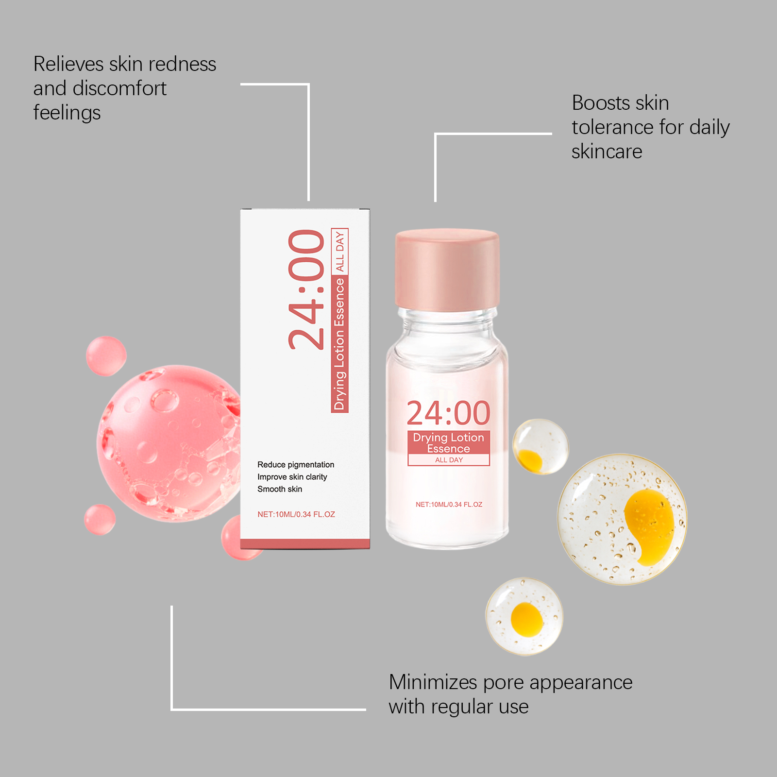 Salicylic Acid Facial Essence Liquid Moisturizing Nourishing Refreshing Silky Comfortable Skin Care For Face Skin