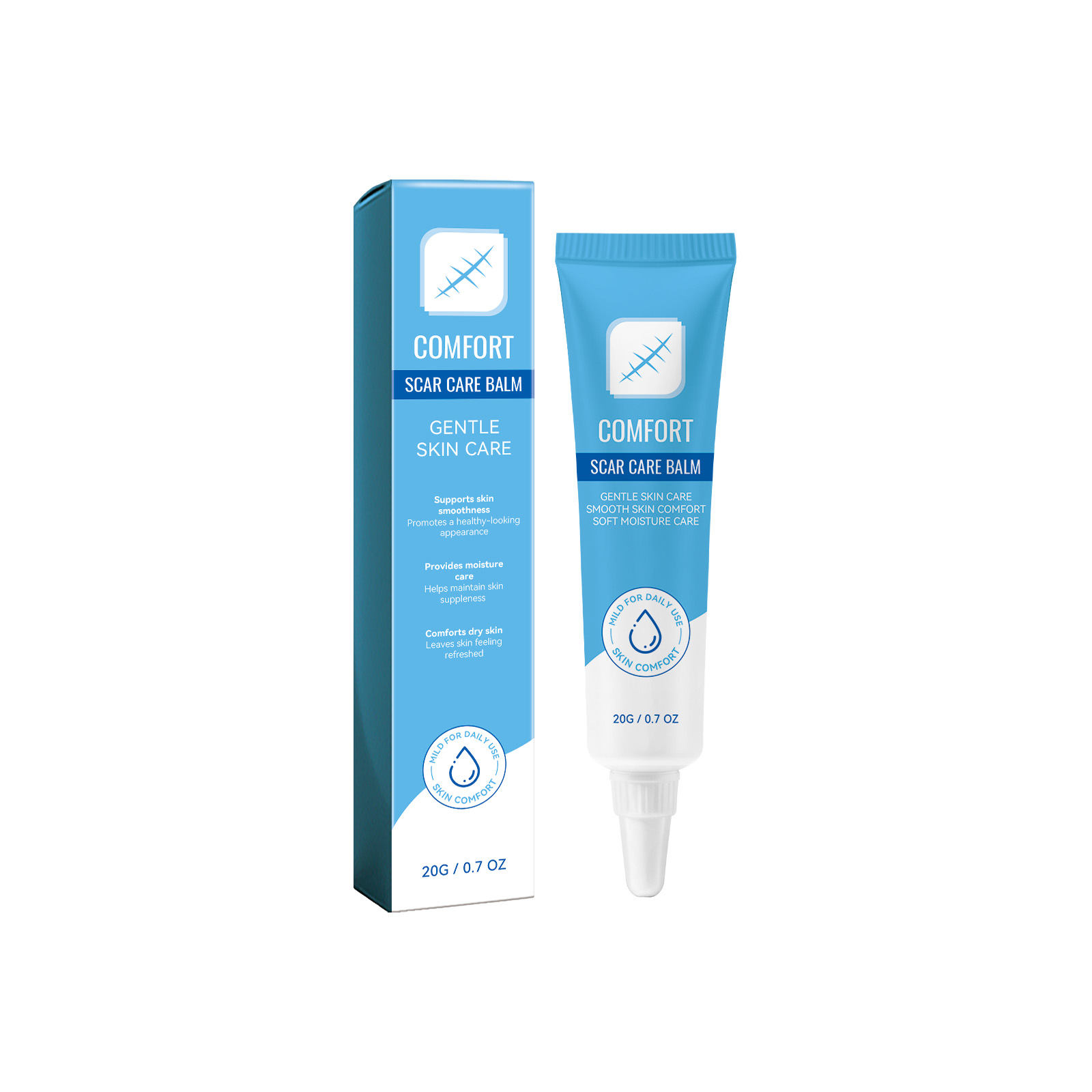 Skin Care Ointment Daily Moisturizing Smooth Tender Delicate Mild Care Body Skin External Use Lotion