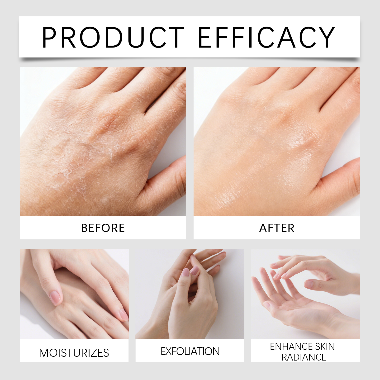 Nourishing Hydrating Hand Mask Mild Care Moisturizing Refreshing Non Sticky Daily Hand Skin Care