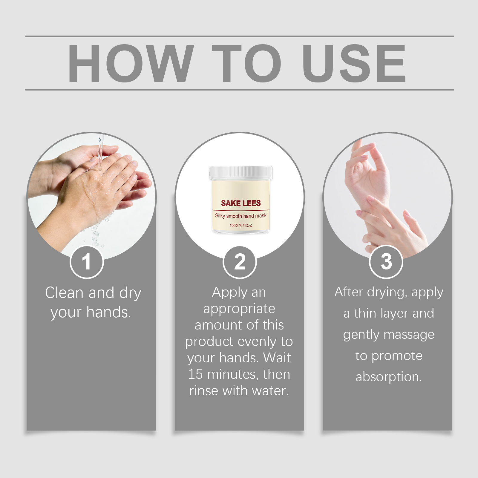 Nourishing Hydrating Hand Mask Mild Care Moisturizing Refreshing Non Sticky Daily Hand Skin Care