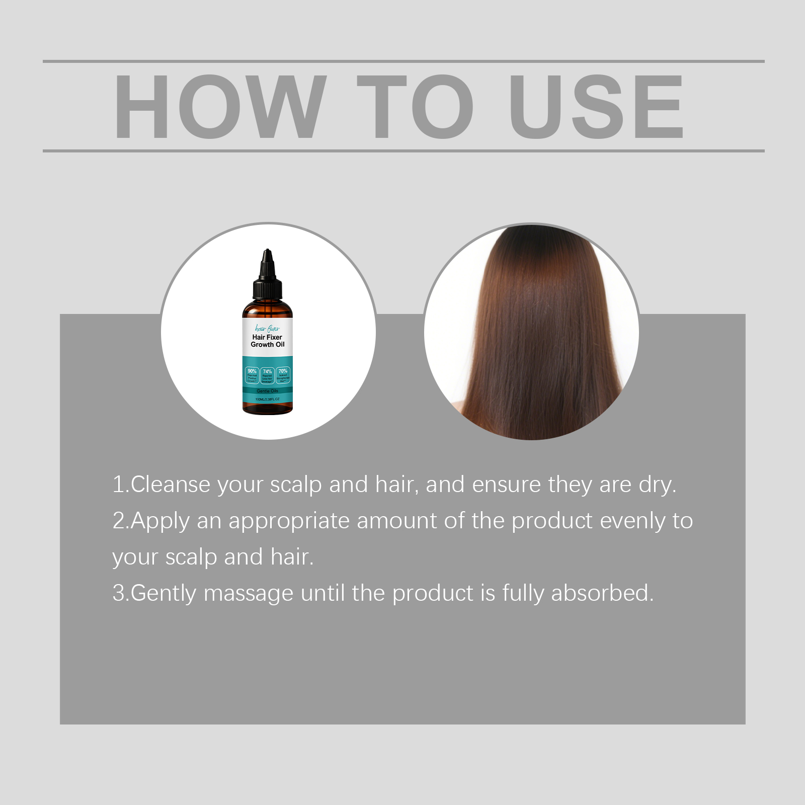 Scalp Care Essence Liquid Strengthen Hair Fix Dry Frizzy Protect Strands Show Silky Glossy Texture