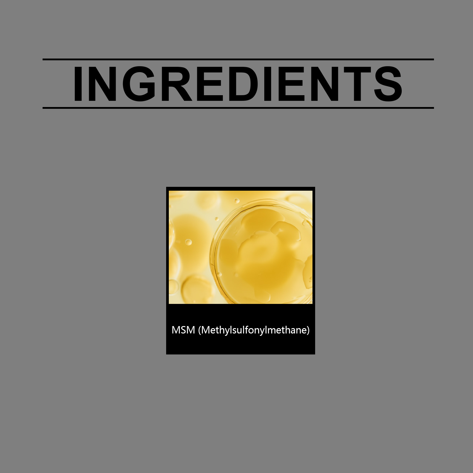 Body Care Supplement Powder Nourish Nutrition Blend Contain MSM Support Muscle Joint Hair Skin Daily Maintain