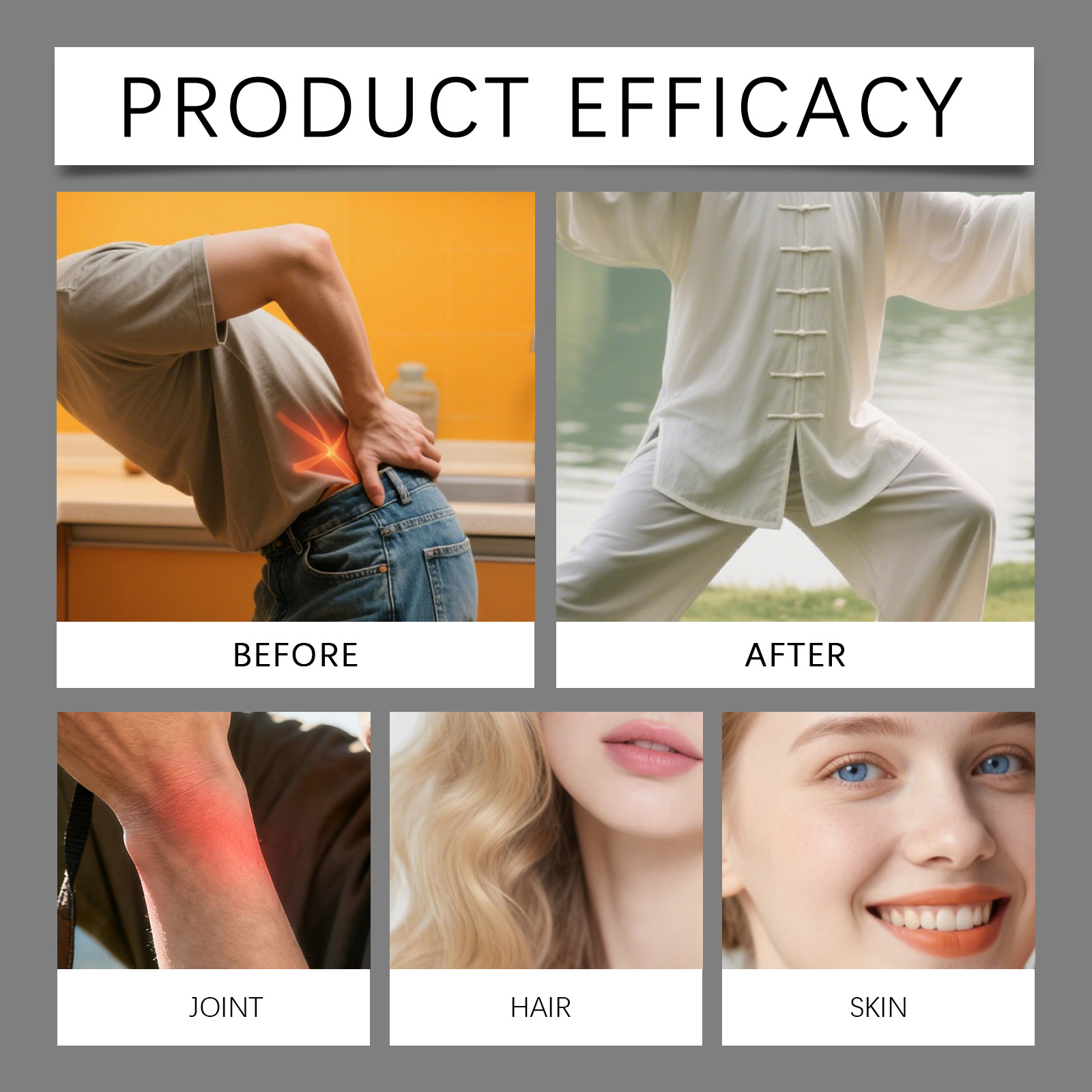 Body Care Supplement Powder Nourish Nutrition Blend Contain MSM Support Muscle Joint Hair Skin Daily Maintain