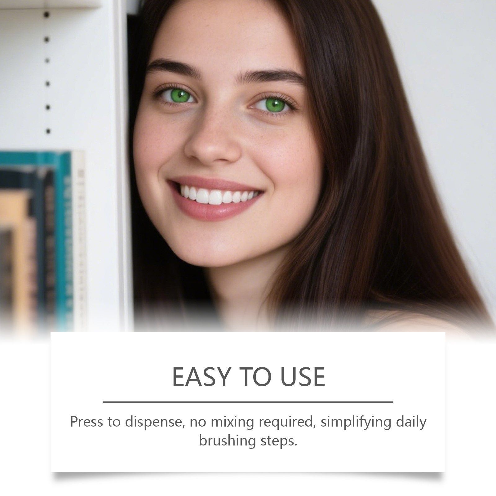 Brightening Teeth Mousse Dense Foam Gentle Clean Protect Teeth Fresh Comfort One Press Easy Carry Oral Care