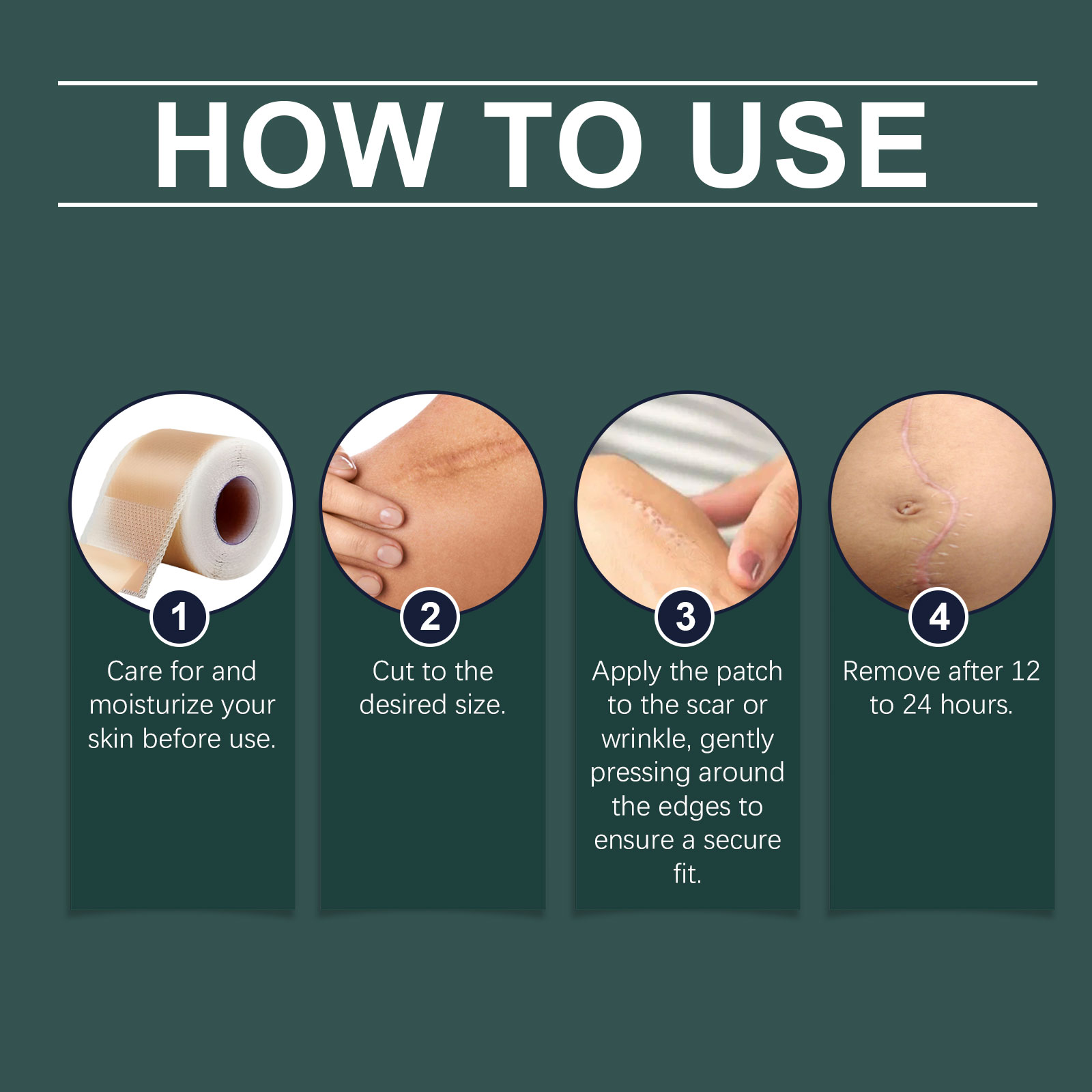 Skin Care Patch Mild Nourish Protect Soft Elastic Hydrated Glossy Body Skin Daily Maintenance