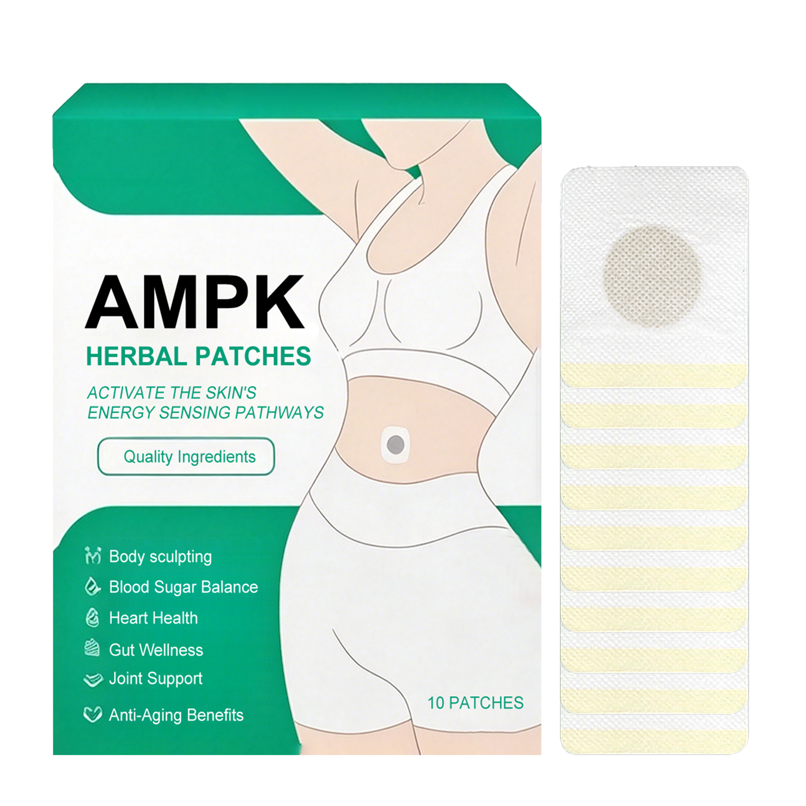 Body Care Patch Skin Friendly Light Breathable Material Daily Body Skin Comfort Refreshing Convenient Care Sticker