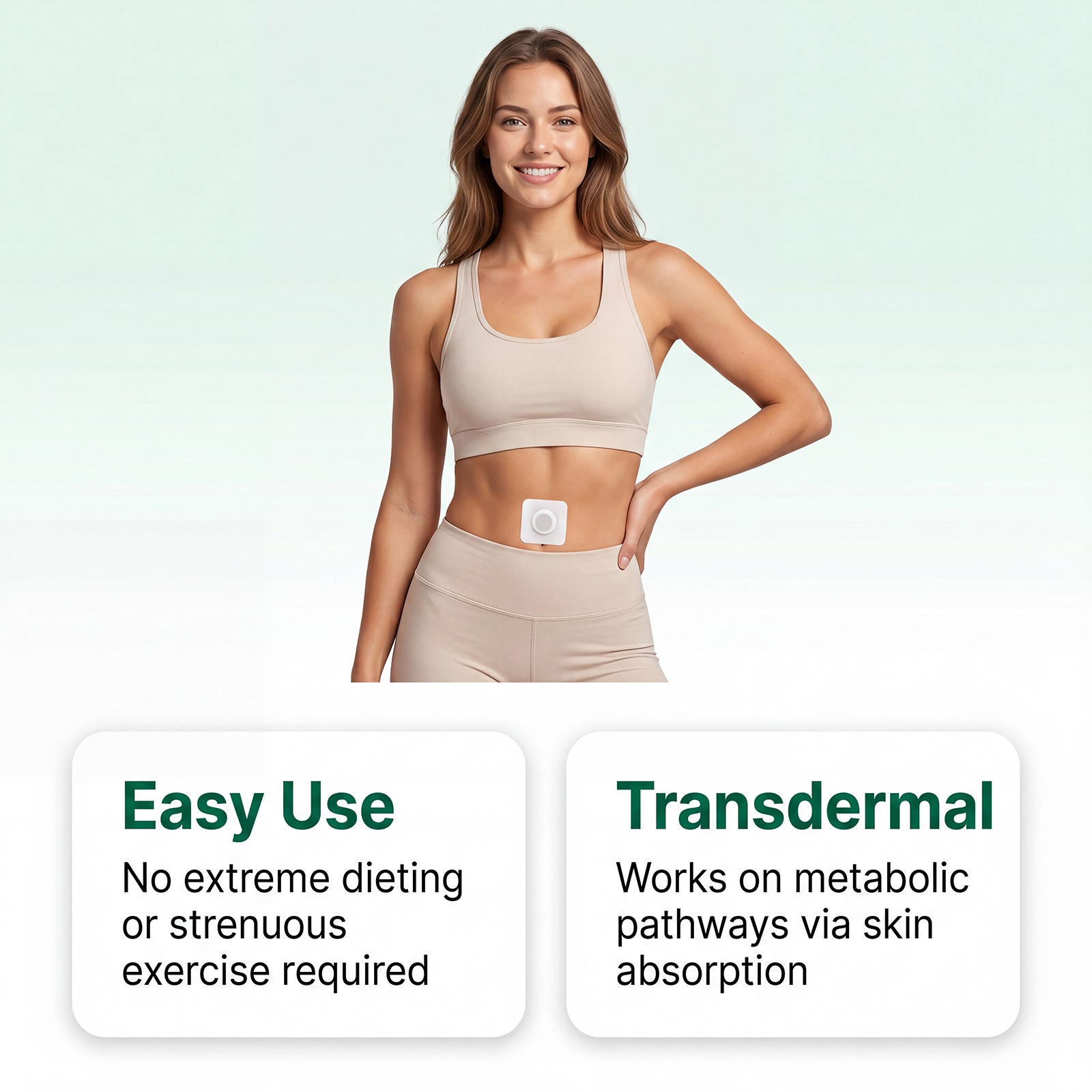 Body Care Patch Skin Friendly Light Breathable Material Daily Body Skin Comfort Refreshing Convenient Care Sticker