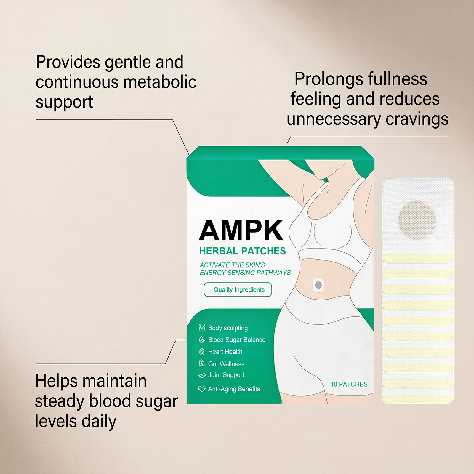 Body Care Patch Skin Friendly Light Breathable Material Daily Body Skin Comfort Refreshing Convenient Care Sticker