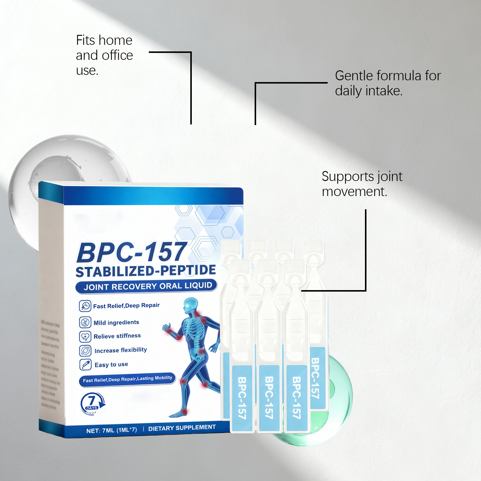 Joint Nourishing Drops Mild Formula Daily Nourishment Comfort Care For Knee Hand Foot Joint Maintenance