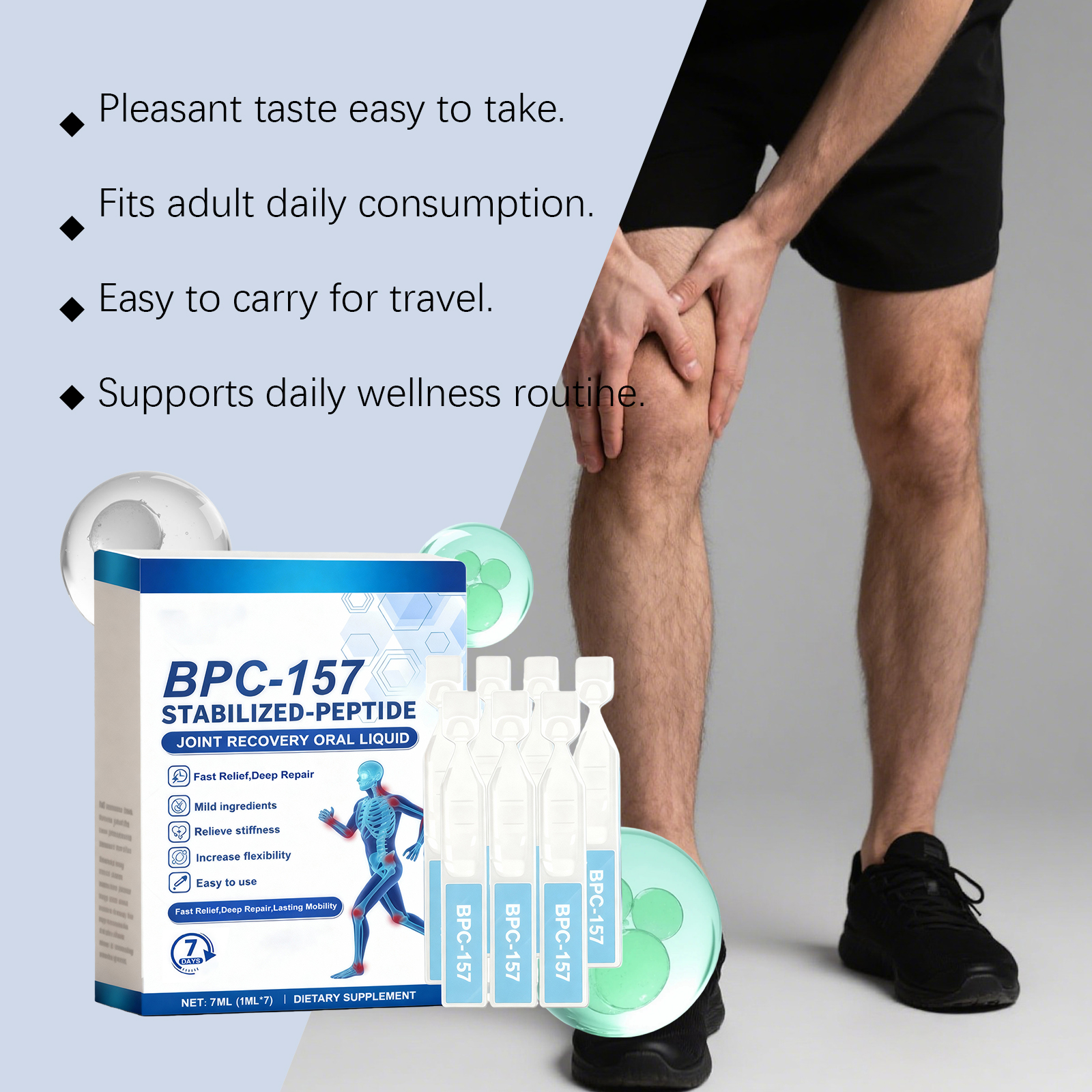 Joint Nourishing Drops Mild Formula Daily Nourishment Comfort Care For Knee Hand Foot Joint Maintenance