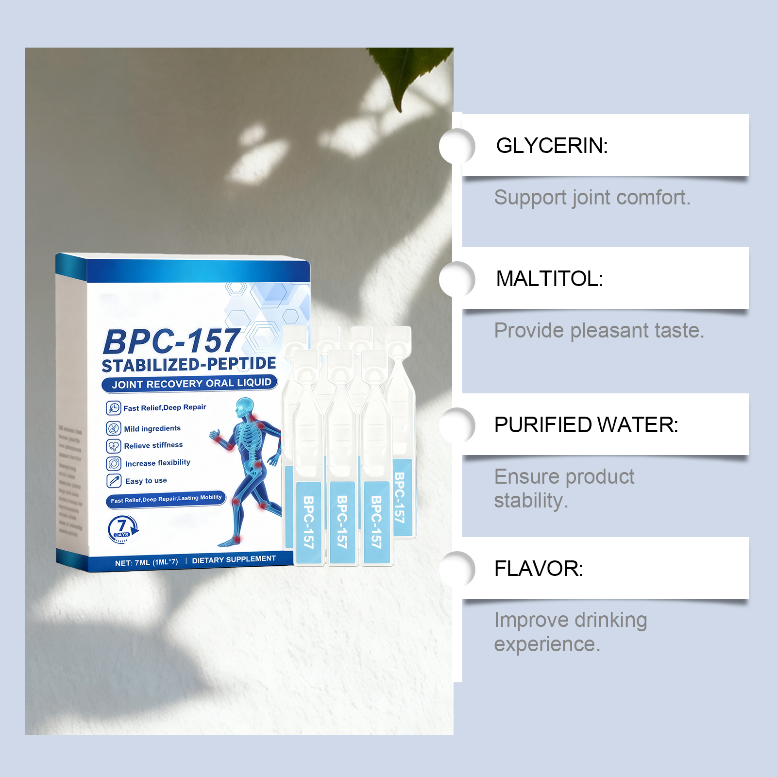 Joint Nourishing Drops Mild Formula Daily Nourishment Comfort Care For Knee Hand Foot Joint Maintenance
