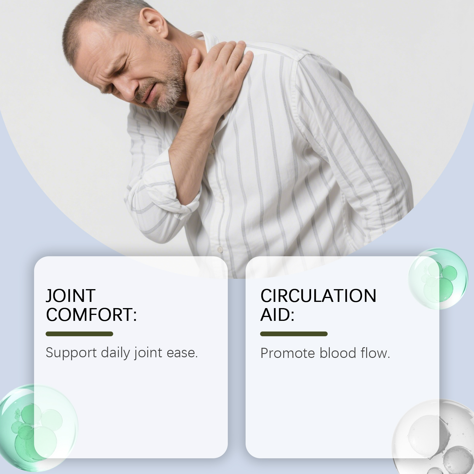 Joint Nourishing Drops Mild Formula Daily Nourishment Comfort Care For Knee Hand Foot Joint Maintenance