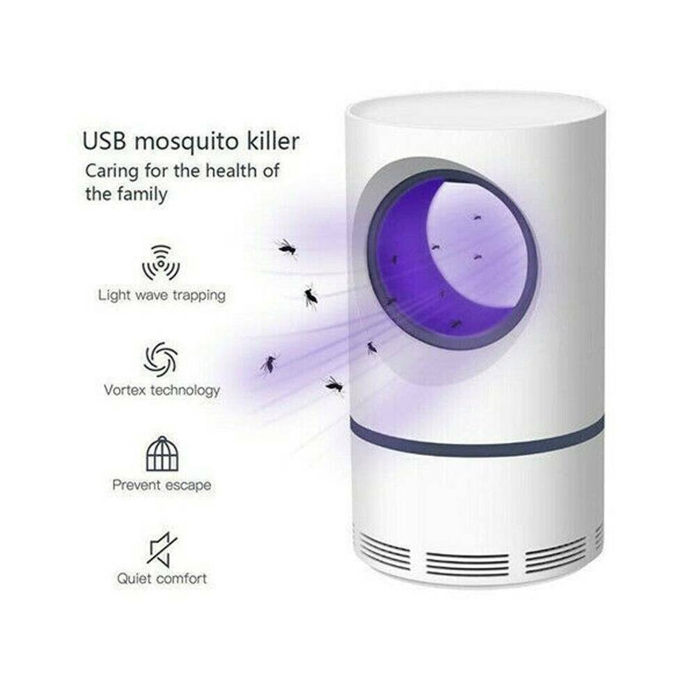 Photocatalytic Mosquito Killer Lamp USB Portable Insect Killer Trap Bug Light