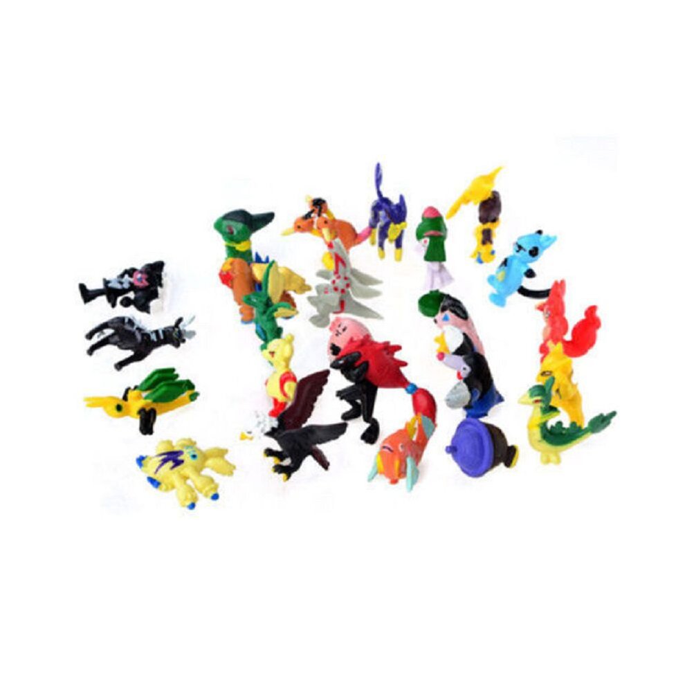 24PCS Cute Pokemon Go Mini Random Wholesale Lots Pearl Figures New for Kids Toy