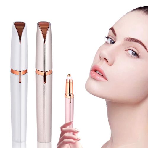 Electric Eyebrow Trimmer Painless Eye Brow Epilator Mini Shaver Razors Portable Facial Hair Remover for Women
