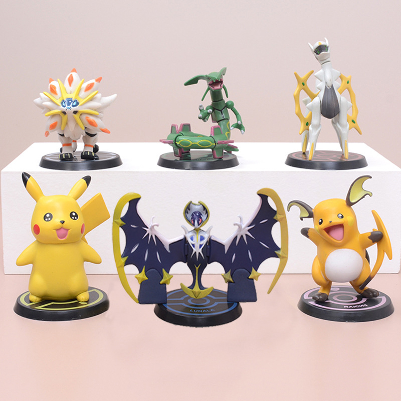 Pokemon Mini Figure Action Figure Model Anime Statue Collection Toy for Kids