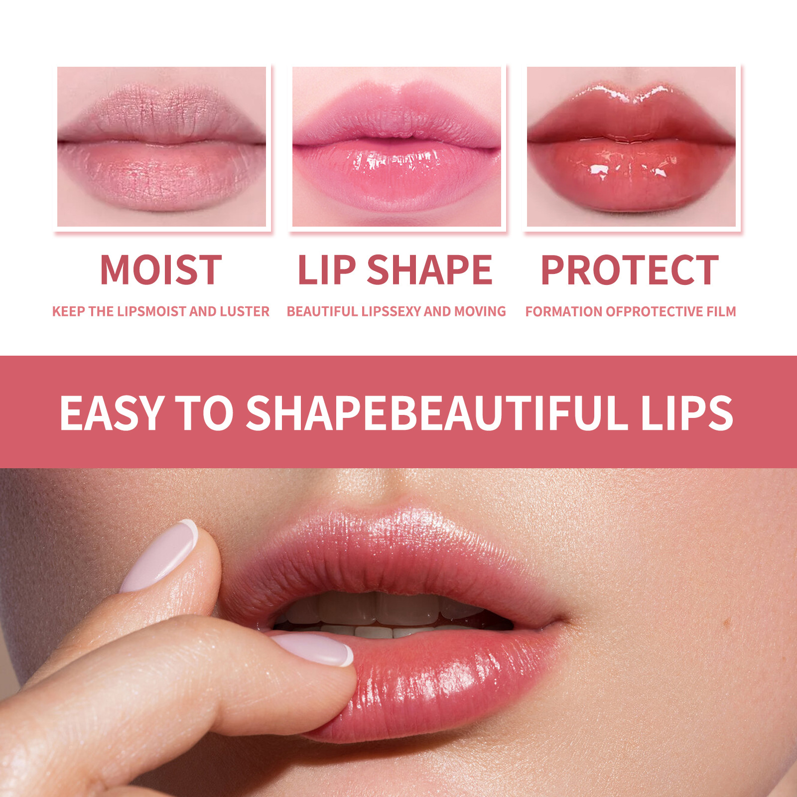 Instant Lip Plumper Oil Moisturizing Lip Gloss Lip Care Serum Anti-dry Anti Cracked Fade Lip Wrinkles Hydrating Plumping