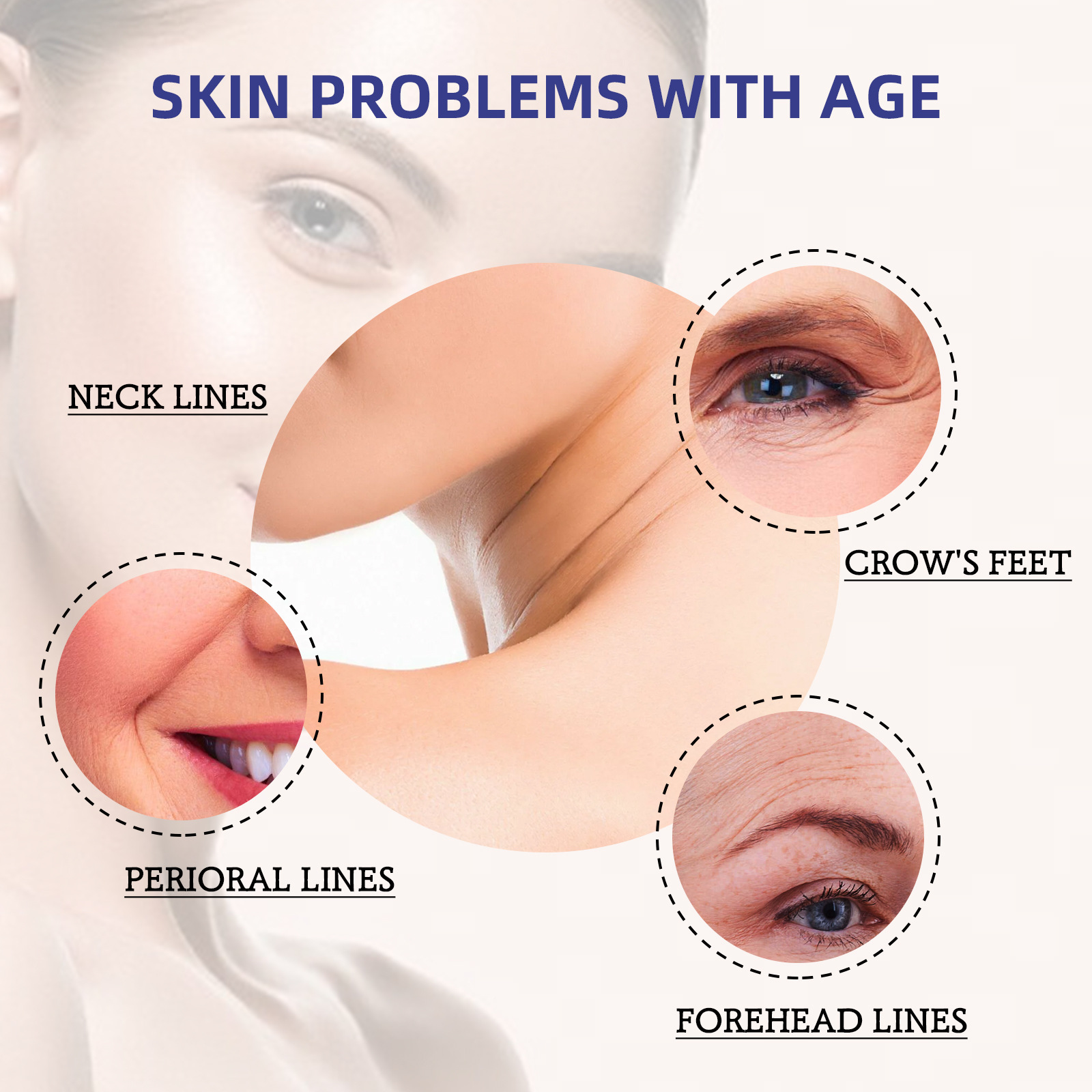 Face Cream Anti Wrinkle Firming Cream Lifting Anti-Aging Fade Fine Lines Whitening Moisturizing Brighten Skin Care