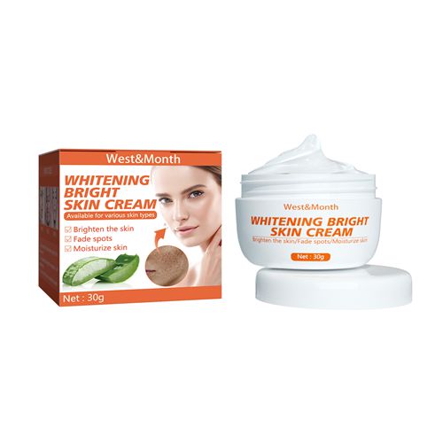 Brightening Facial Cream Whitening Moisturizing Nourishing Skin Cream Acne Dark Spot Remover Anti Age Spots Melasma Freckle Dull Complexion Removal