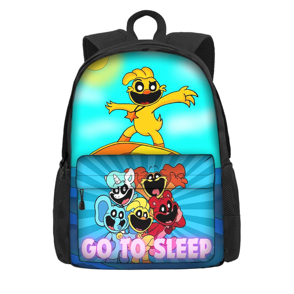 (A) Smiling critters Backpack Casual Bag Student Gift