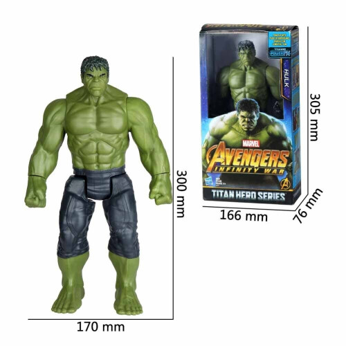 12in Hulk Avengers Titan Hero Series Thor Action Figures