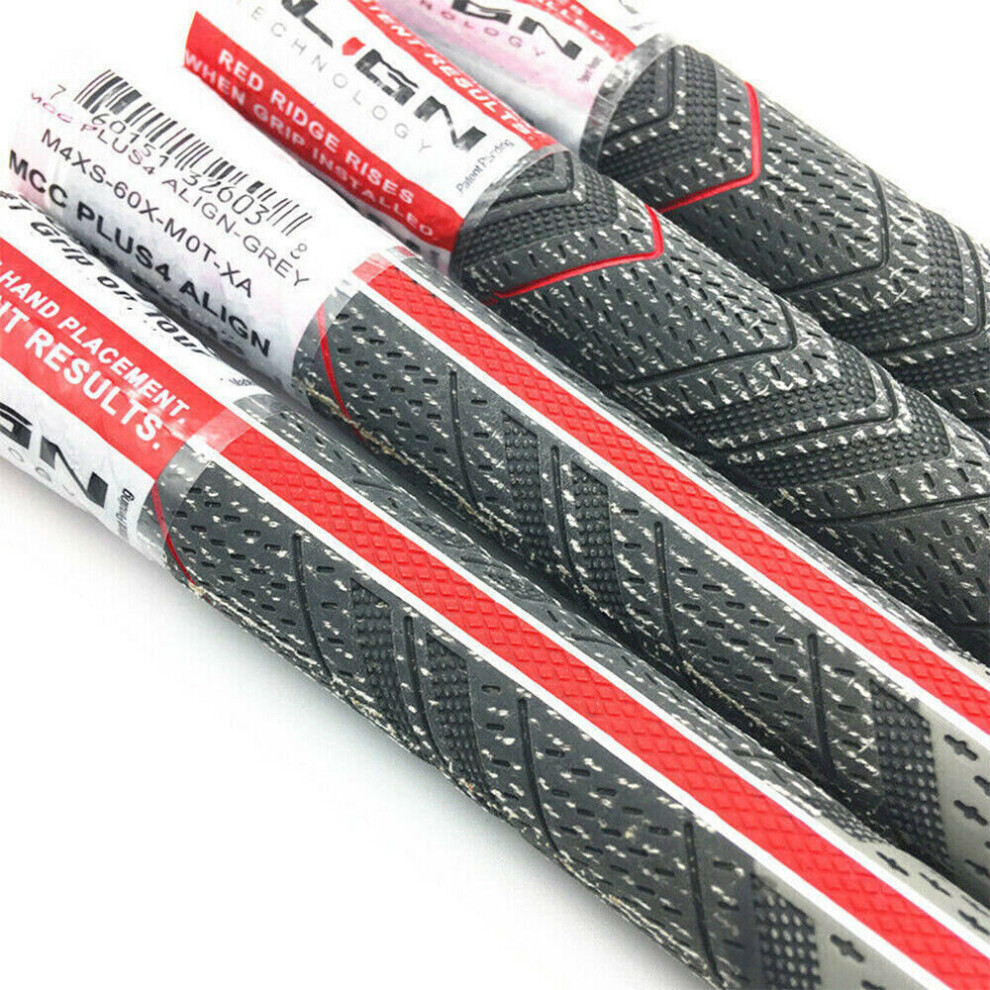 (Midsize 13 PCS) Multi Compound MCC Plus4 ALIGN Golf Grips Golf Club Grips Standard/Midsize