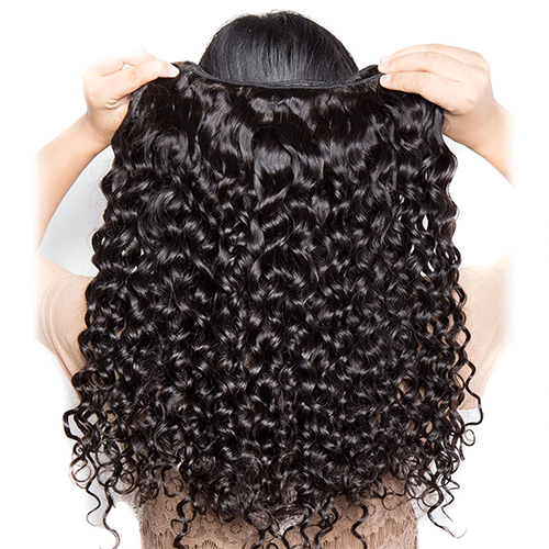 Mongolian Afro Kinky Curly Bundles 1PCS 3PCS 4PCS Human Hair Extensions 100 Percent Unprocessed Virgin Human Hair Weave Bundles Jerry Curl