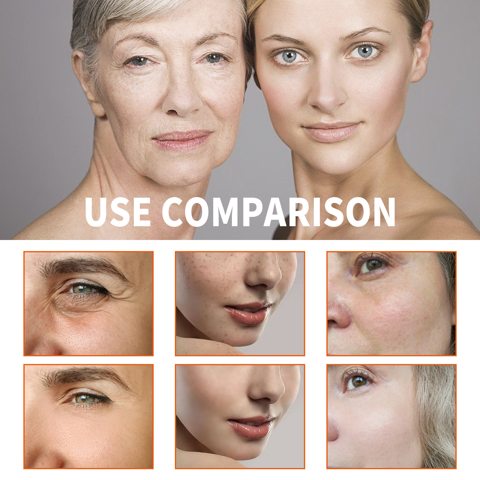 (1 PC) Collagen Boost Face Serum Fade Fine Lines Lifting Firming Deep Hydration Moisturizing Whitening Hyaluronic Acid Essence Anti Aging Skin Care Products