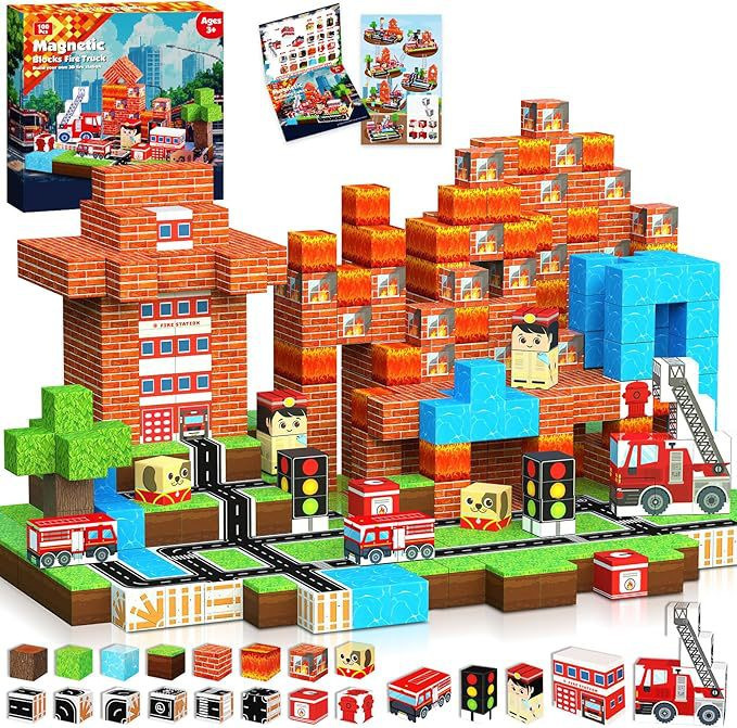 (Pink Castle) Minecraft My World Series Minifigure Pink Castle Building Block Christmas Collection Toy Gift Model