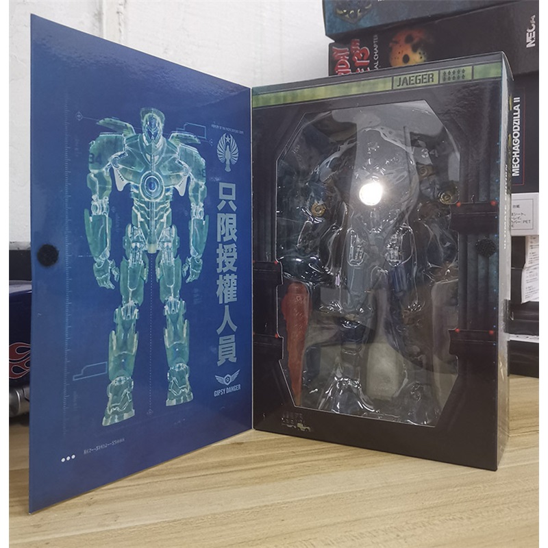 Pacific Rim 2 Movie Thunder Rises Glowing Ver Revenge Ranger Mecha Boxed Movable Action Figure Model