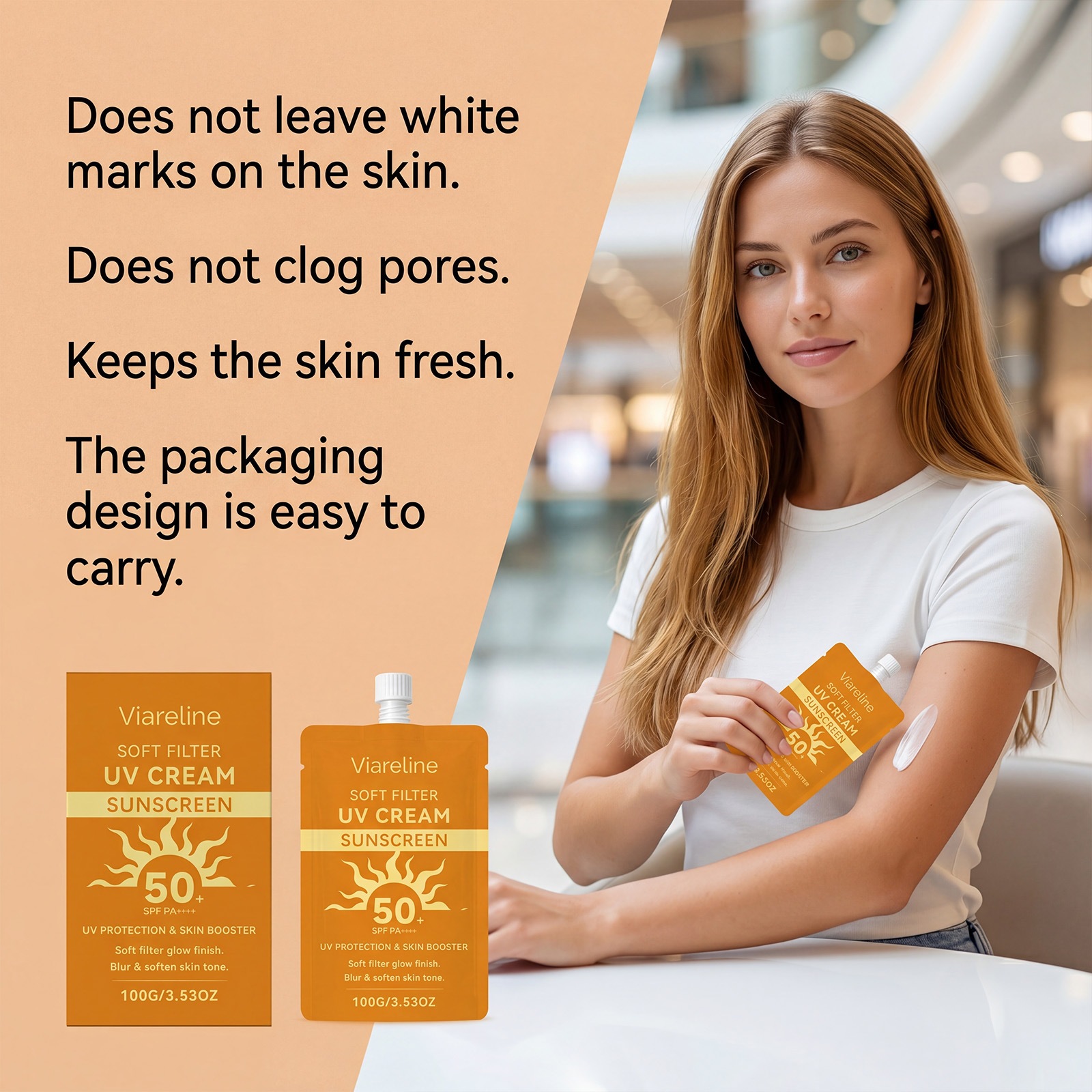 Facial Moisture Shield Cream For Lightweight Hydration Protection And All Skin Types