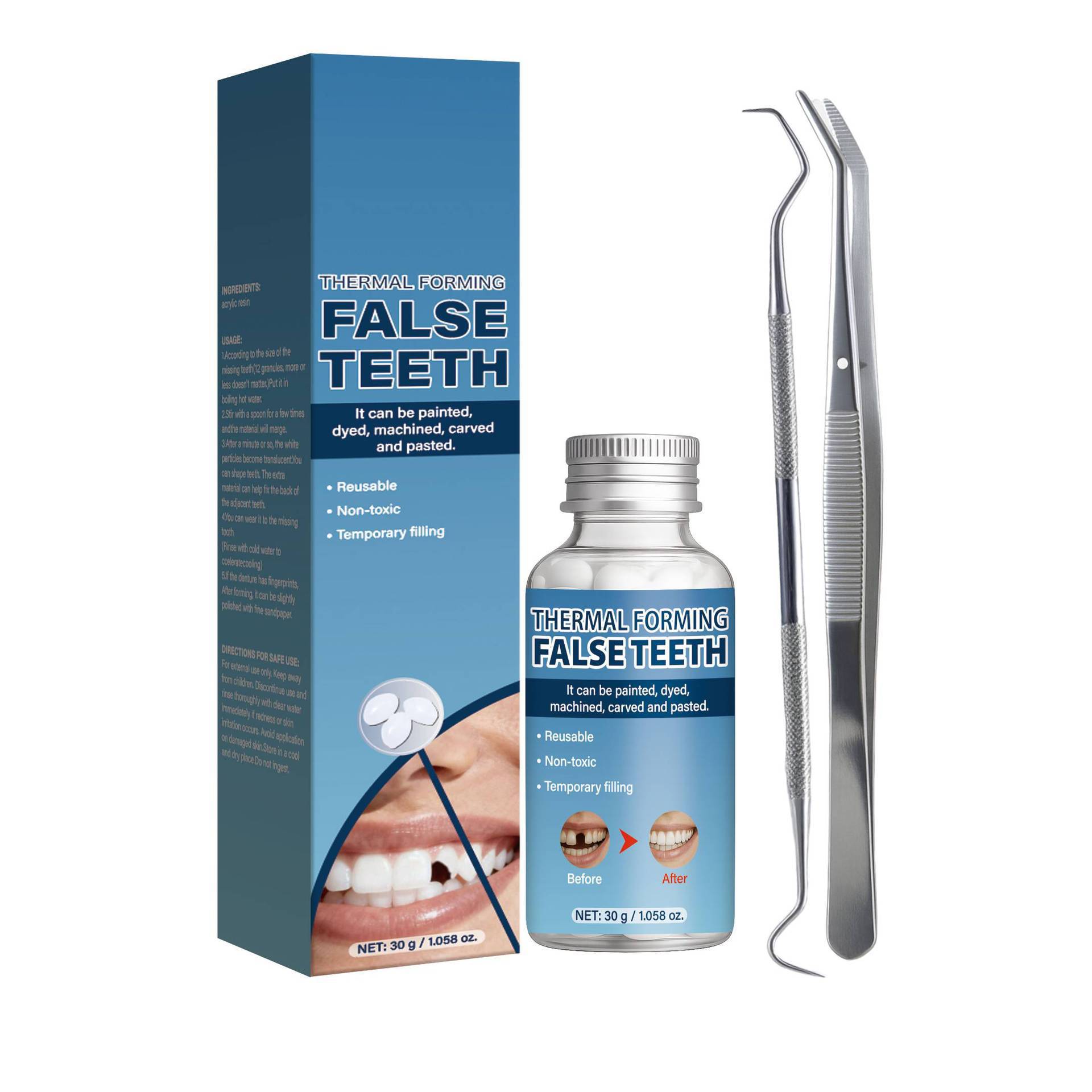Moldable Gel Denture Material For Smile Enhancement Aesthetic Comfort And Daily Oral Prosthesis Care